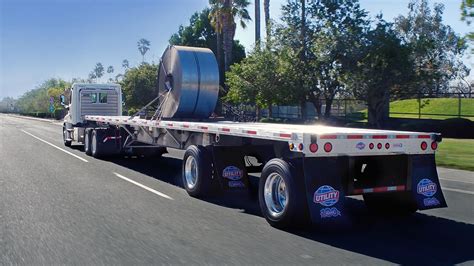 utility introduces  drop deck flatbed trailer truck paper blog