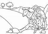 Samaritan Good Coloring Pages Para Colorear Samaritano Buen Del Pintar sketch template