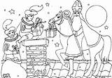 Sinterklaas Kleurplaten Dak Paard Zwarte Sint Piet Pieten Downloaden Pakjes Schoorsteen Tekeningen Kleuren Kleurwedstrijd Tekenen Knutselen sketch template