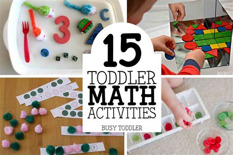 toddler math activities busy toddler