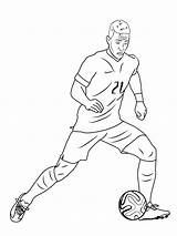 Soccer Player Coloring Pages Draw Depay Memphis Step Drawing Boys Footballers Printable Players Kids Color Recommended Tutorial Learn Drawingtutorials101 sketch template
