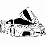 Carreras Carro Carros Coche Sprint Coloriage Kidscolouringpages sketch template