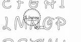 Alfabeto Cartamodelli Pannolenci Lettere Feltro sketch template