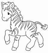 Zebra Coloring Pages Print Printable Little Sweet Kids Color Stripes Getcolorings Cute Animals Choose Board Sheets Colornimbus sketch template