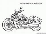 Motor Coloring Motorcycles Pages Power Colorkid Gif sketch template
