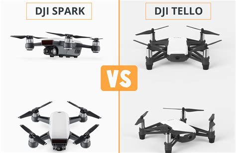 dji tello  spark quel est le meilleur mini drone avec camera meilleurs drones