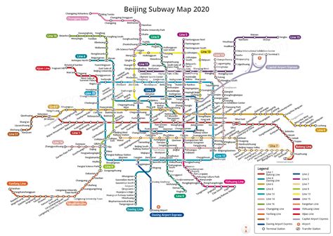 beijing map maps  beijings subway attractions  districts