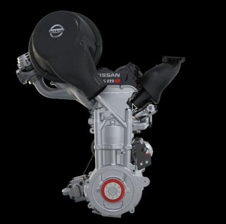 nissan  liter  cylinder turbo produces hp   kg engine