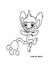 Pages Pokemon Coloring Aipom Print Color Fun sketch template