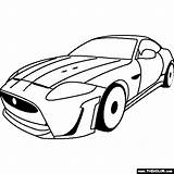 Jaguar Coloring Car Pages Xkr Online Cars Thecolor Type Line Drawing Getdrawings Sports Template sketch template