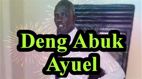 panyier  deng abuk ayuel official audio youtube