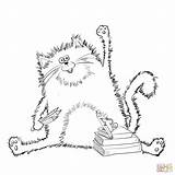 Coloring Splat Cat Pages Printable Dot sketch template