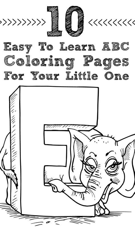 printable abc coloring pages  kids alphabet worksheets abc