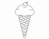 Coloring Ice Cream Pages Cone Printable Snow Pask Popsicle Games sketch template