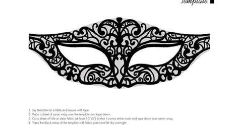 printable masquerade mask templates crafts pinterest