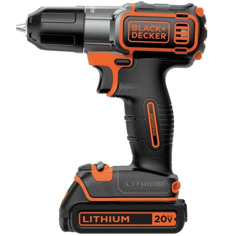 blackdecker  volt max   cordless drill battery  charger included   drills