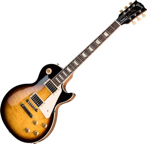 guitare electrique solid body gibson les paul standard  tobacco