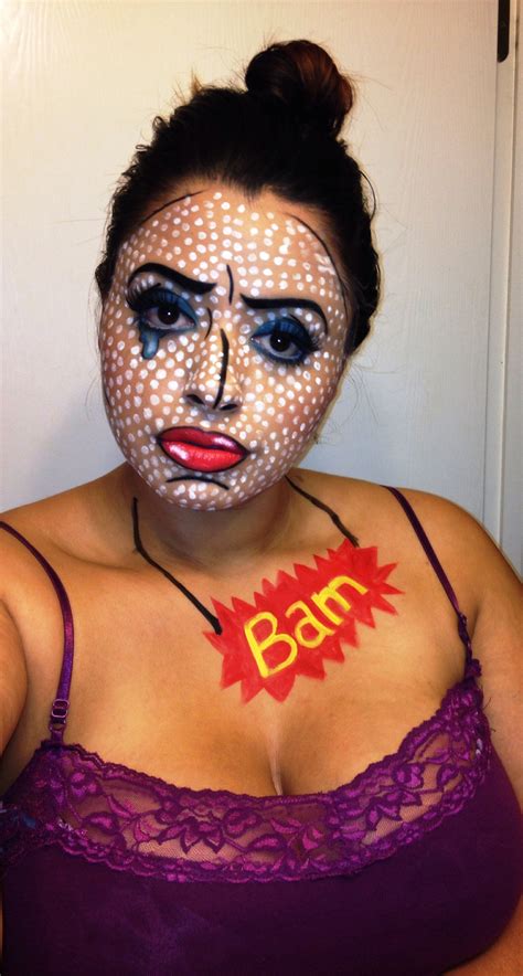 25 pop art halloween makeup for women flawssy