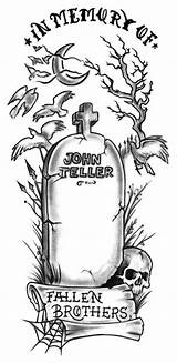 Anarchy Jax Teller Arm Tombstone Hunnam Tellers Backstory Kunstdrucke Samcro Soa Tatoo sketch template