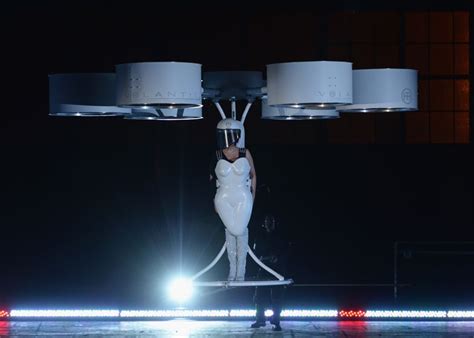 lady gaga pilots  flying dress smart textiles fly dressing  small step wearable