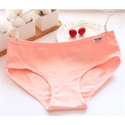 100 Cotton Panties Natural Cotton Briefs Lingerie Women Underwear Sexy