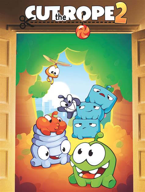 meet  nommies om noms  friends  cut  rope  intro video appadvice