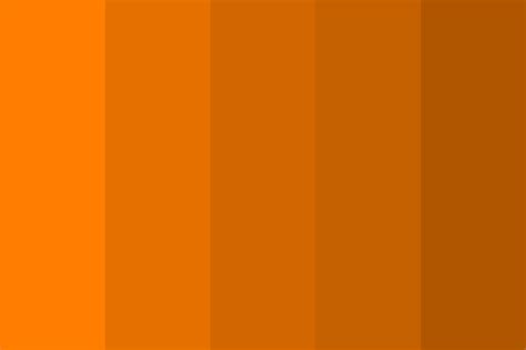 shades  orange dark  light color palette