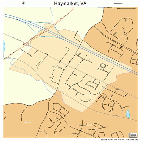 haymarket virginia street map