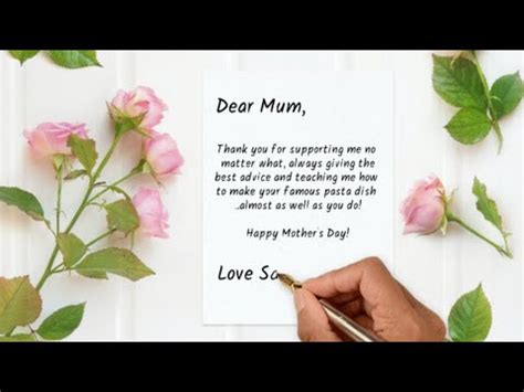 mothers day letter  mum video template videoscribe youtube