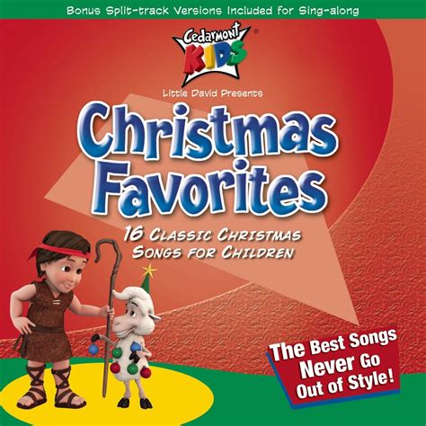 christmas favorites cedarmont kids amazonca