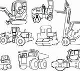 Coloring Pages Equipment Truck Construction Cement Tools Heavy Drawings Printable Dozer Site Bulldozer Getcolorings Getdrawings Color Colorings Paintingvalley sketch template