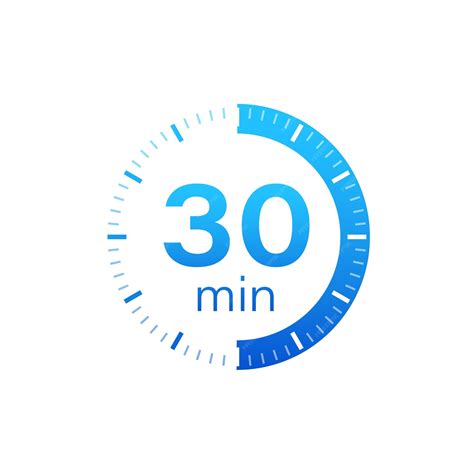 premium vector   minutes stopwatch vector icon