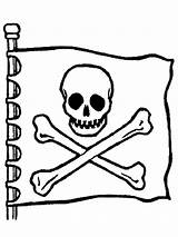 Bandera Pirata Dibujosparaimprimir Piratas Coloración Colorea sketch template