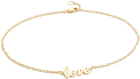 jennifer zeuner jewelry love anklet ts if you re carrie from sex and the city popsugar
