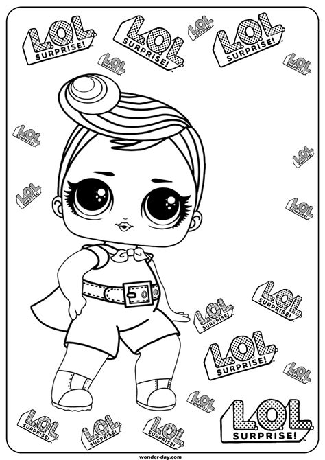 lol surprise dolls coloring pages print   format