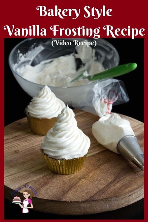 this is probably the best bakery style vanilla buttercream frosting