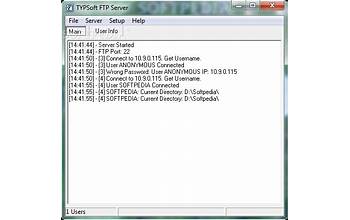 Core FTP mini-sftp-server screenshot #5