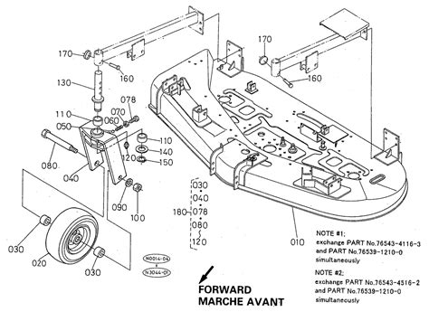 kubota rc mower deck parts diagram sexiz pix