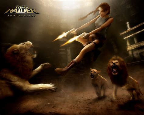 Tomb Raider Anniversary Offizielle Wallpaper
