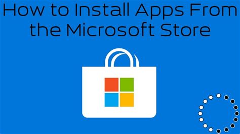 install apps   microsoft store youtube