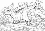 Dinozaury Druku Kolorowanki Kolorowanka Dinozaur Planetadziecka Dzikie Dinozaurów Drukowania sketch template
