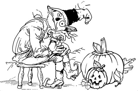 fallhalloween coloring pages coloring home