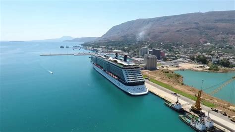 celebrity cruises reflection  chania crete youtube