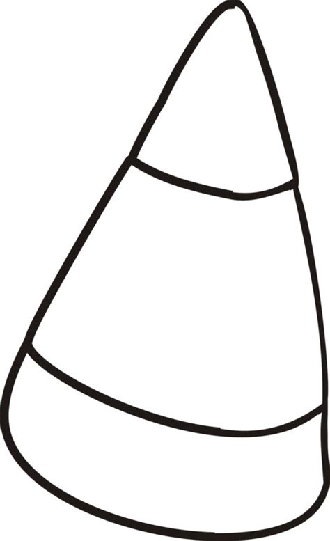 cartoon candy corn coloring pages