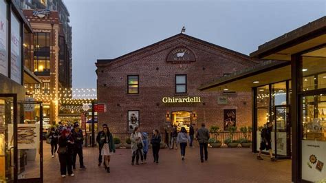 from chocolate maker to upscale destination ghirardelli square has a