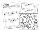 Coloring Parallelogram Activity Quadrilaterals Template sketch template