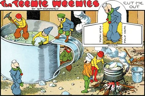 the teenie weenies this comic strip was in the sunday paper for years my favorite part of