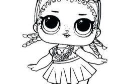 lol doll halloween coloring pages
