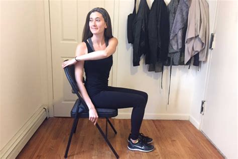 chair exercises for a full body workout the healthy