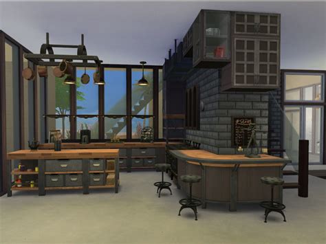 sims resource industrial loft  danuta sims